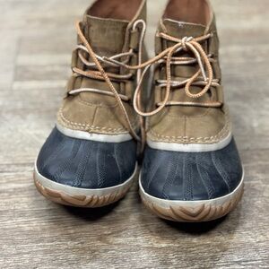 Sorel out and about duck boots